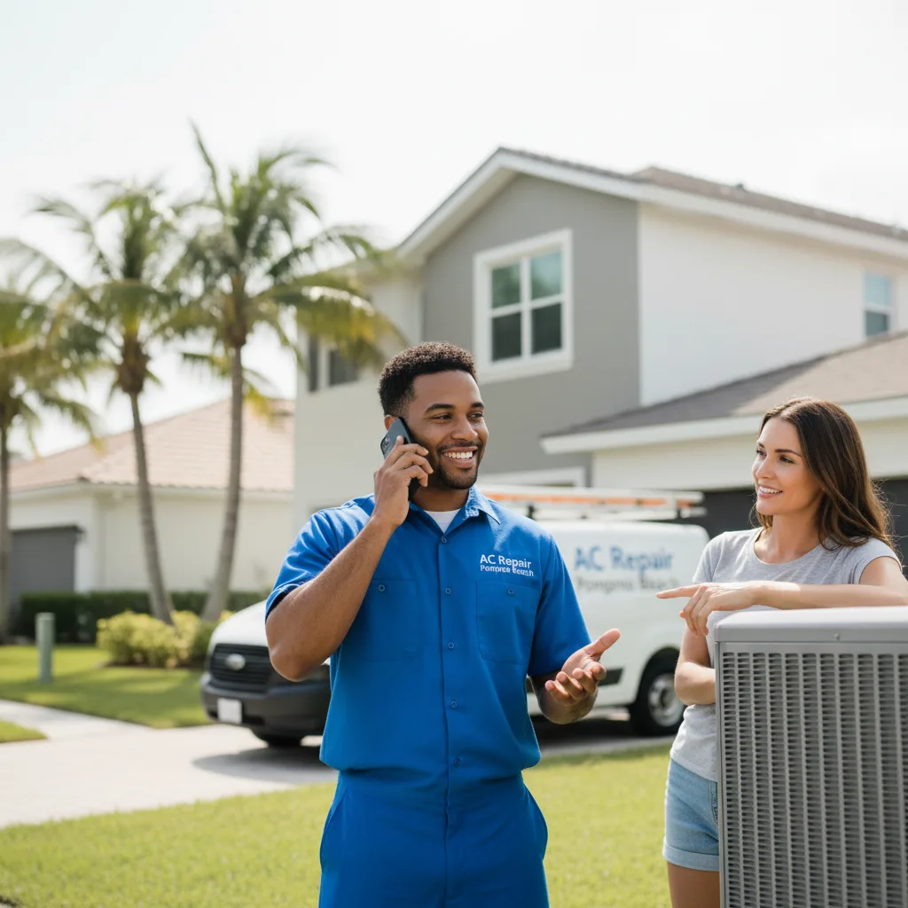 AC Repair Pompano Beach customer support in Wynnewood